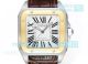 Swiss Copy Cartier Santos 100th Anniversary Two-tone Yellow Gold Case Men's Watch (2)_th.jpg